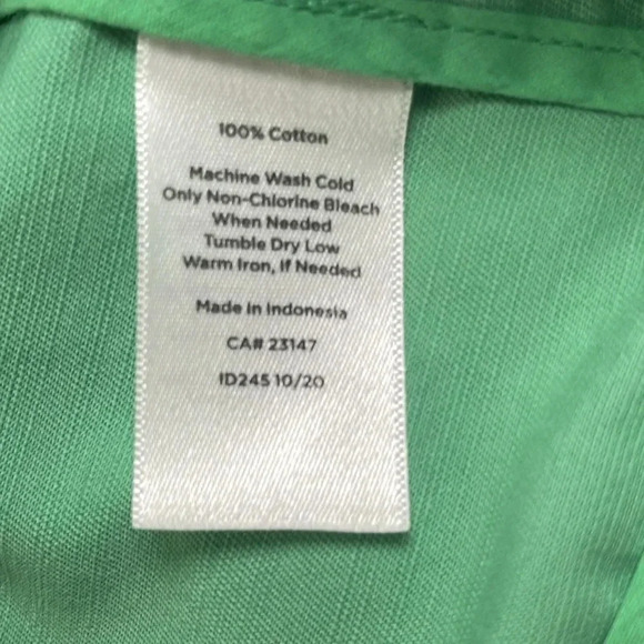 Talbots Military Inspired Mint Green Jacket Size Large - Picture 3 of 3